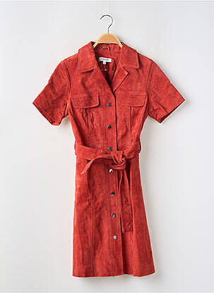 Rochie scurtă portocaliu MORGAN femeie