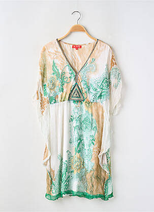 Rochie scurtă bej DERHY femeie