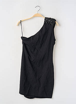 Rochie scurtă fără mâneci fără mâneci negru LOHAS femeie