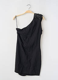 Rochie scurtă fără mâneci fără mâneci negru LOHAS femeie