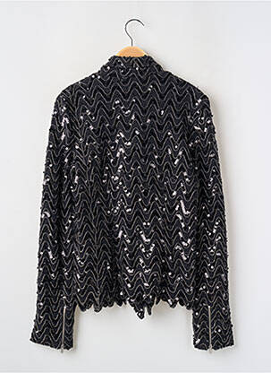 Jachete casual guler tip costum negru AMERICAN RETRO femeie
