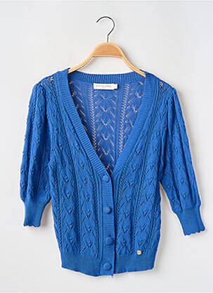 Vestă cu mâneci lungi albastru LA PETITE ETOILE femeie