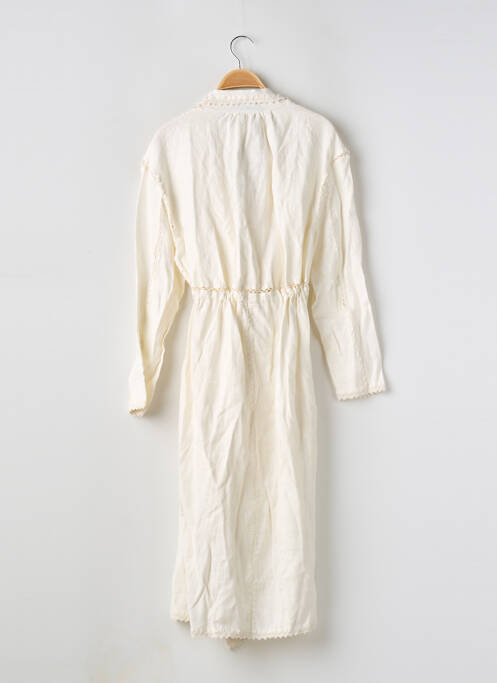 Rochie midi bej ZARA femeie