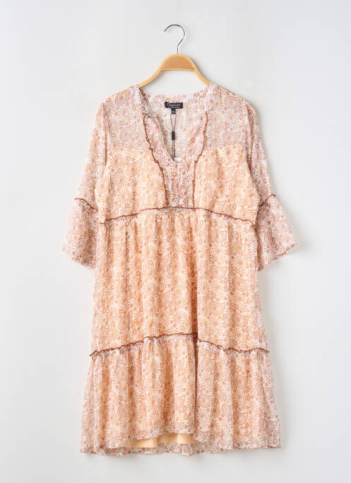 Rochie midi portocaliu CHARLOTT' femeie