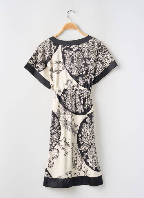 Rochie scurtă bej NAF NAF femeie