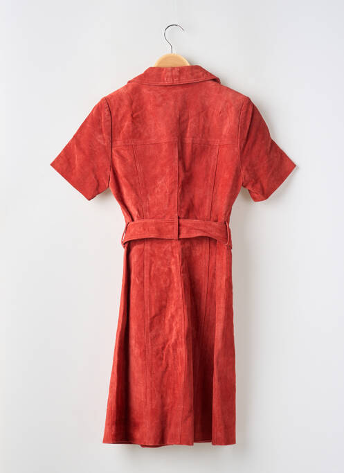 Rochie scurtă mâneci scurte mâneci scurte portocaliu MORGAN femme