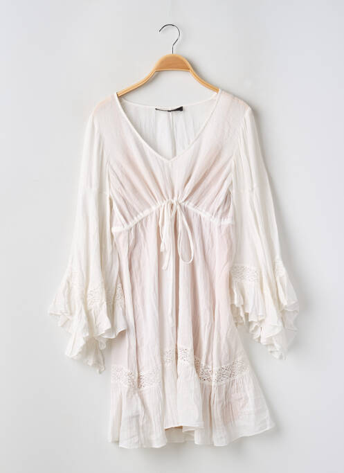 Rochie scurtă bej BCBGMAXAZRIA femeie