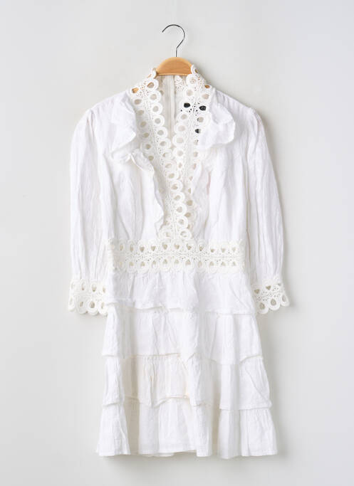 Rochie scurtă alb PRETTY LITTLE THING femeie