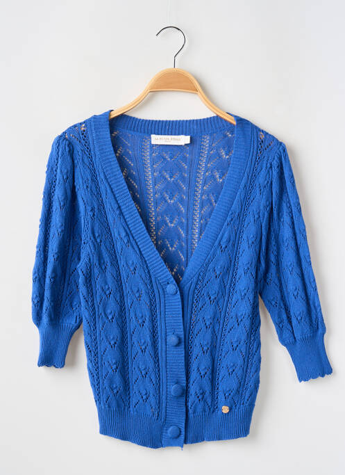 Vestă cu mâneci lungi albastru LA PETITE ETOILE femeie