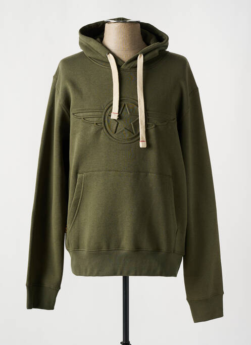 Hanorac cu glugă verde DAYTONA bărbat