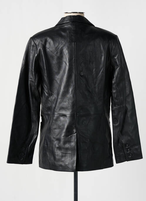 Geacă din piele negru ROSE GARDEN femeie