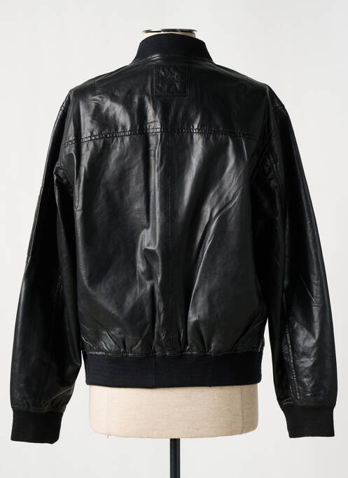 Geacă din piele negru ROSE GARDEN femeie