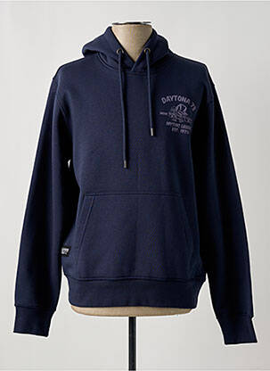 Hanorac cu glugă albastru DAYTONA bărbat