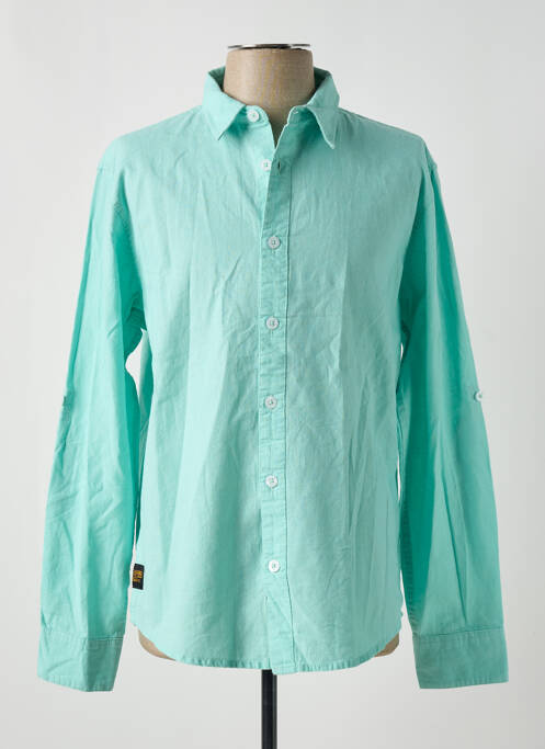 Cămașă cu mâneci lungi verde DAYTONA bărbat