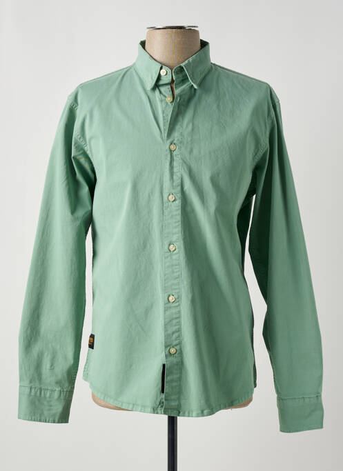 Cămașă cu mâneci lungi verde DAYTONA bărbat