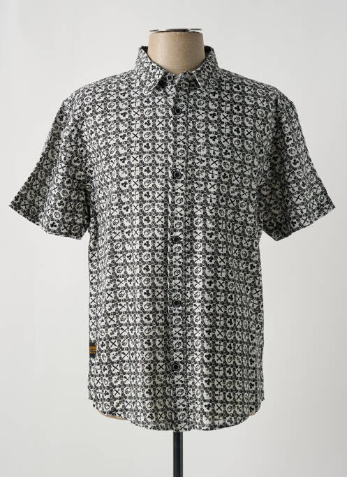 Cămașă cu mâneci scurte negru DAYTONA bărbat