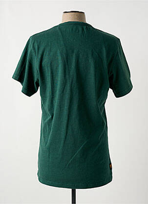 Tricou croială dreaptă mâneci scurte verde DAYTONA bărbat