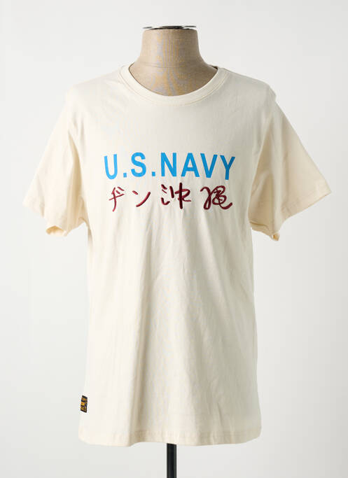 Tricou bej DAYTONA bărbat