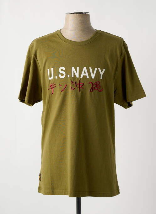 Tricou verde DAYTONA bărbat