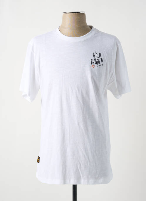 Tricou alb DAYTONA bărbat