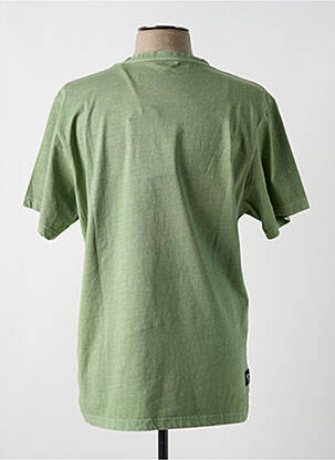 Tricou croială dreaptă mâneci scurte verde DAYTONA bărbat
