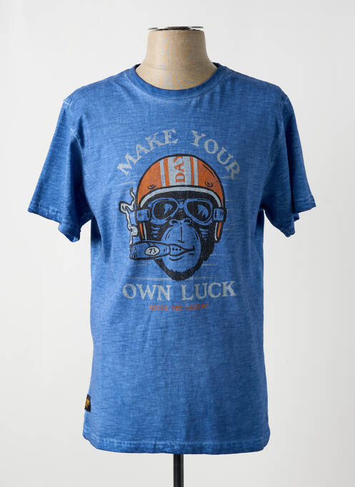 Tricou albastru DAYTONA bărbat