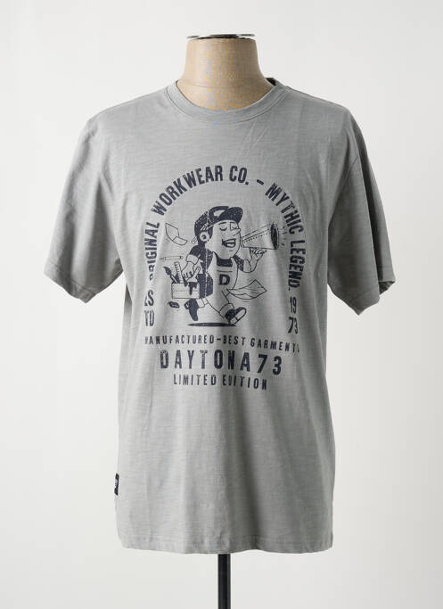 Tricou gri DAYTONA bărbat