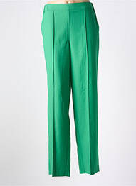 Pantalon drept elasticitate mărime normală verde JULIE GUERLANDE femme