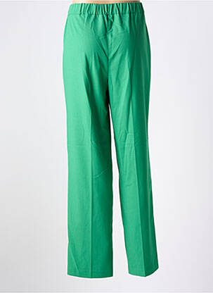 Pantalon drept elasticitate mărime normală verde JULIE GUERLANDE femeie