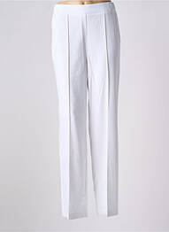 Pantalon drept elasticitate mărime normală alb JULIE GUERLANDE femme