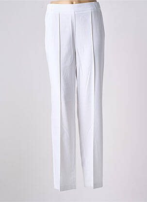 Pantalon drept alb JULIE GUERLANDE femeie