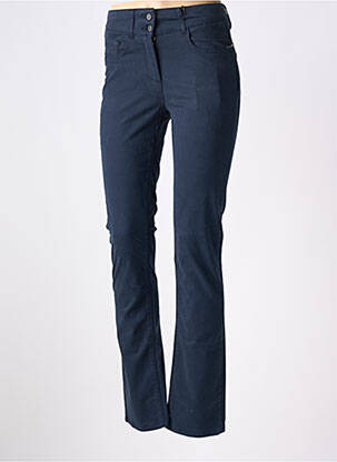 Pantalon slim albastru JULIE GUERLANDE femeie