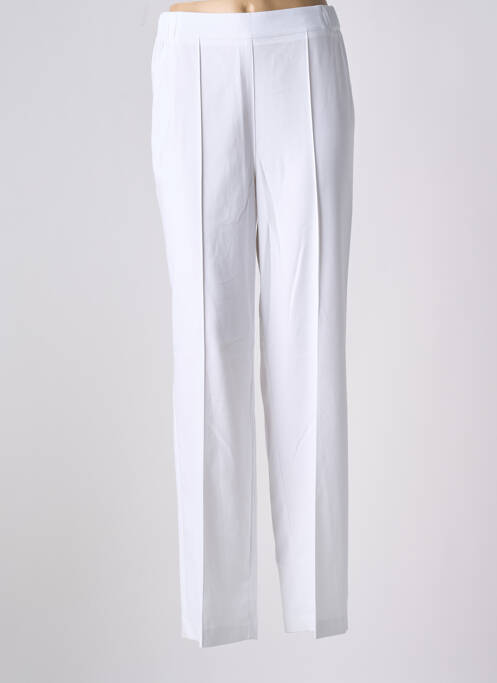 Pantalon drept alb JULIE GUERLANDE femeie