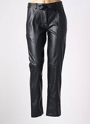 Pantalon slim negru JULIE GUERLANDE femeie