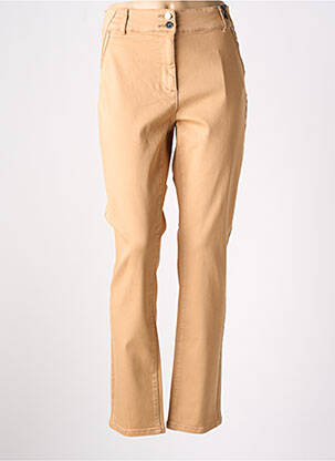 Pantalon drept maro JULIE GUERLANDE femeie