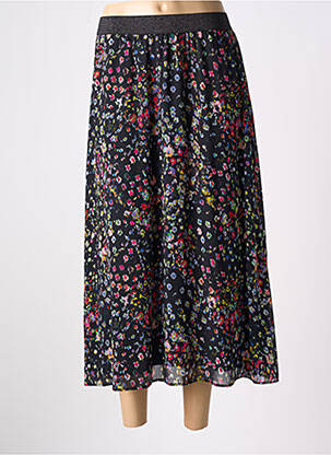 Fustă midi negru JULIE GUERLANDE femeie