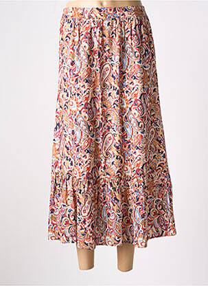 Fustă midi portocaliu JULIE GUERLANDE femeie