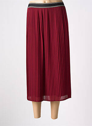 Fustă midi roșu JULIE GUERLANDE femeie