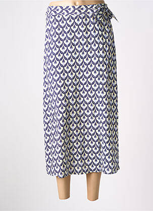 Fustă midi albastru JULIE GUERLANDE femeie