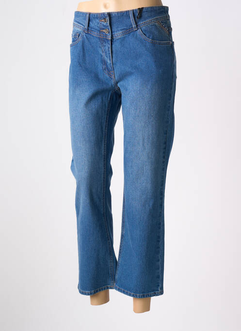 Blugi cu croială dreaptă albastru JULIE GUERLANDE femeie