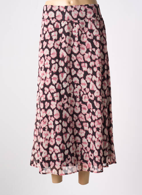 Fustă midi negru JULIE GUERLANDE femeie