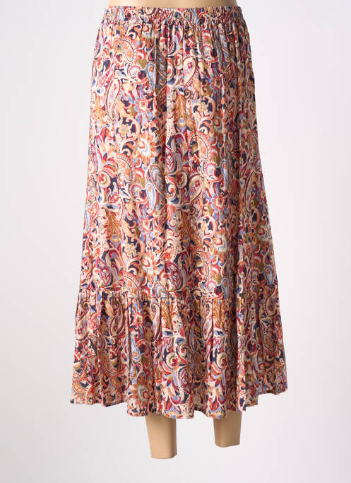 Fustă midi portocaliu JULIE GUERLANDE femeie