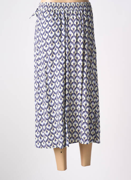 Fustă midi albastru JULIE GUERLANDE femeie