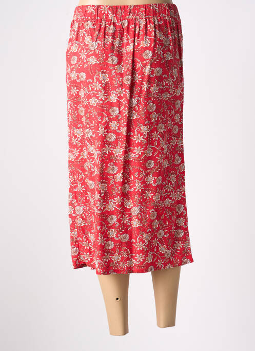 Fustă midi roșu C'EST BEAU LA VIE femeie