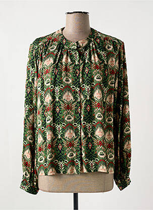 Cămașă verde C'EST BEAU LA VIE femeie