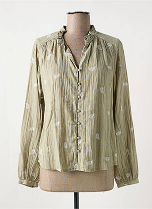 Cămașă verde C'EST BEAU LA VIE femeie