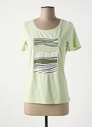 Tricou verde JULIE GUERLANDE femeie