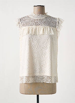 Top bej JULIE GUERLANDE femeie