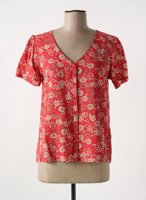 Cămașă roșu C'EST BEAU LA VIE femeie