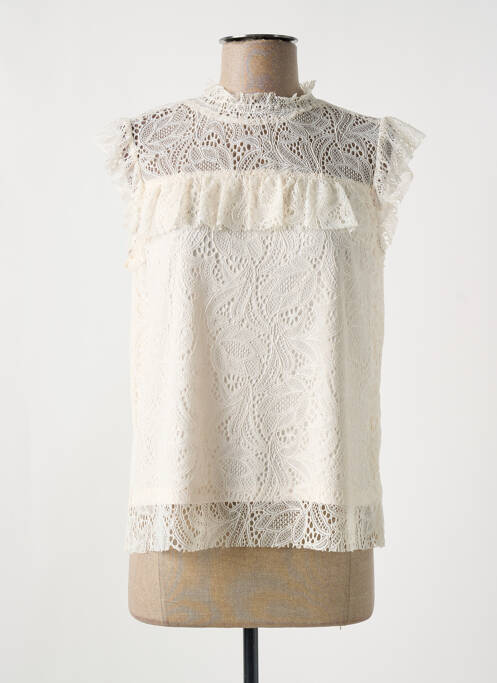 Top bej JULIE GUERLANDE femeie